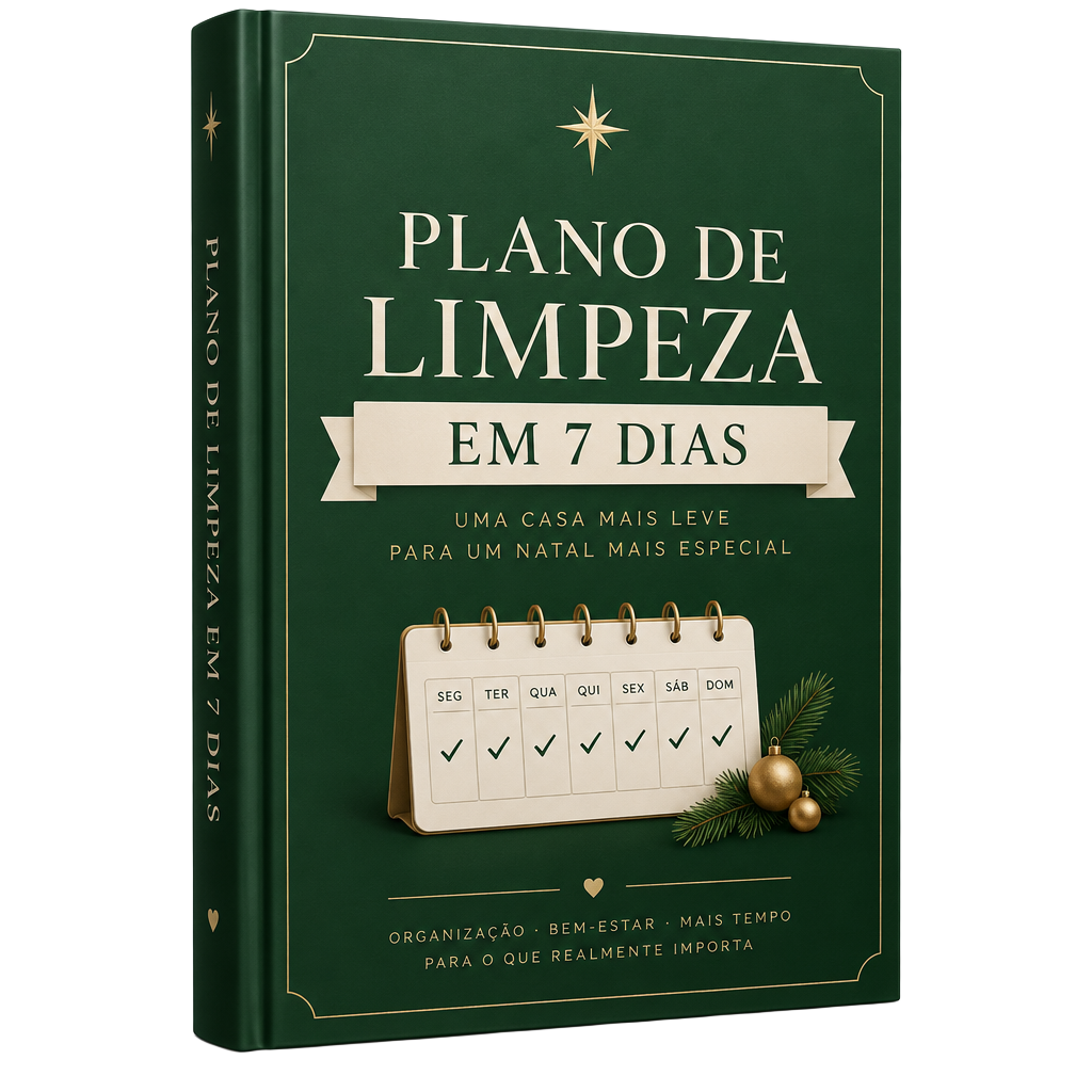 Capa do bônus Plano de Limpeza em 7 Dias